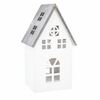 Decorațiune de Crăciun din lemn LED  Light house alb, 11,7 x 21,2 x 9,7 cm