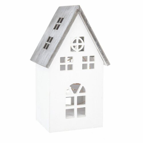 Light house karácsonyi fa LED dekorációfehér, 11,7 x 21,2 x 9,7 cm