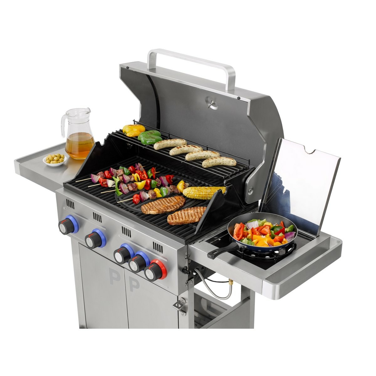 Tepro 3188 Plynový gril Wellington 4, 4 hořáky, 139 x 52 x 111 cm - thumb (6)