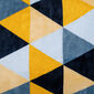 4Home Pościel mikroflanela Scandi triangle, 140 x 220 cm, 70 x 90 cm