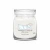 Yankee Candle Duftkerze Signaturein Glas medium Clean Cotton, 368 g