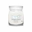 Yankee Candle Duftkerze Signaturein Glas medium Clean Cotton, 368 g