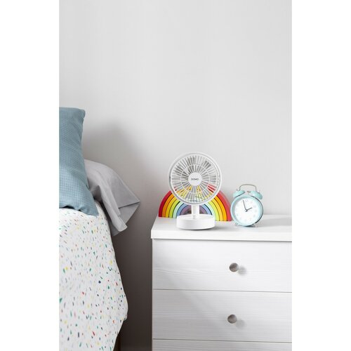 DOMO DO8151 stolní USB aku ventilátor s oscilací