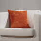 Poszewka na poduszkę-jasiek Riga pomarańczowy, 40 x 40 cm