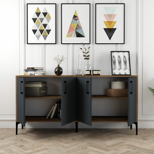 Kieve Walnut és Anthracite szekrény