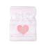 Babymatex Babydecke Ricco Love, 75 x 100 cmrosa  ,