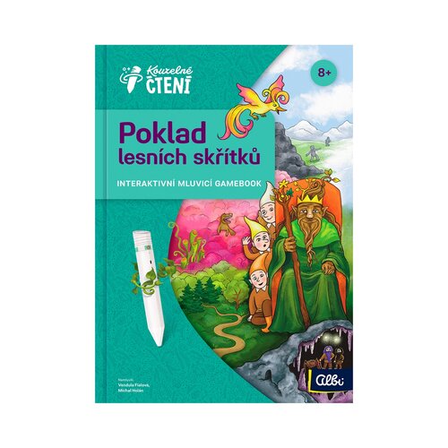 Kouzelné čtení Gamebook Poklad lesních skřítků