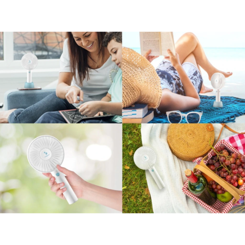 Beper P206VEN401 mini ventilator USB reîncărcabil2 în 1