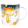 Порцелянова чашка Xmas Snowman, 370 мл