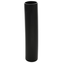 Keramická váza Tube, 5 x 24 x 5 cm, černá