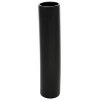 Keramická váza Tube, 5 x 24 x 5 cm, čierna