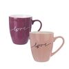Orion 2-delni set skodelic LOVE, 380 ml