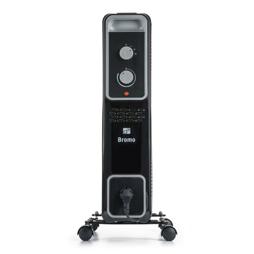 G21 Olejový radiátor Bromo, 11 žeber, 2500 W, černá