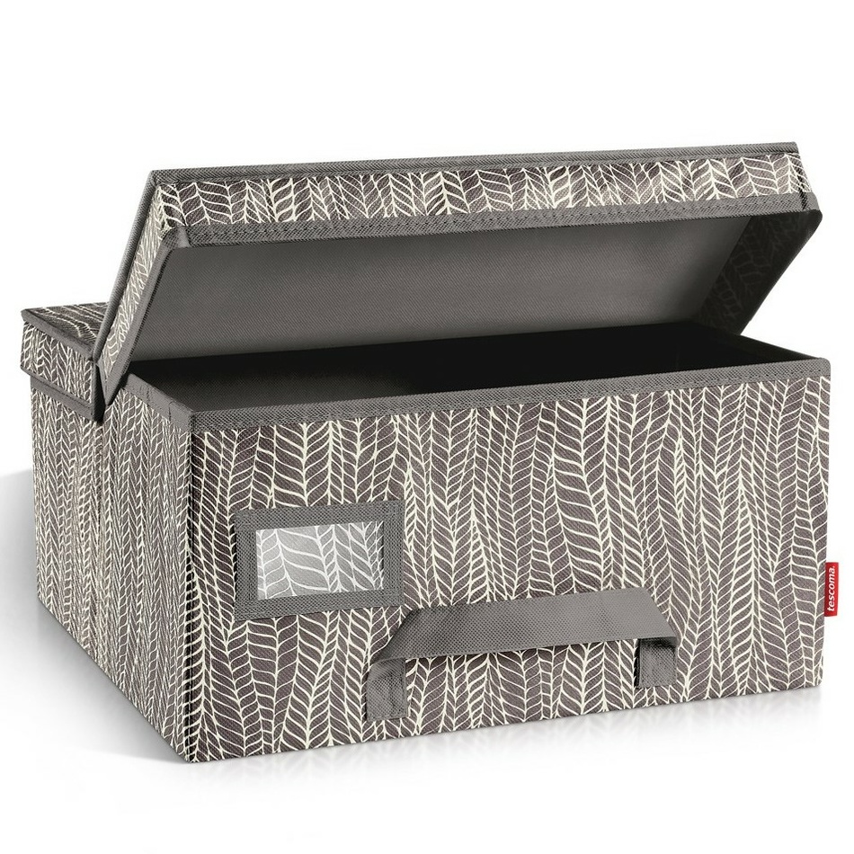 Krabice na oděvy FANCY HOME 40 x 35 x 20 cm, cappuccino - thumb (4)