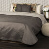 4Home Tagesdecke Doubleface Braun/Beige, 220 x 240 cm, 2x 40 x 40 cm