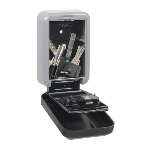 Безпечна сталева скринька KB.G1 чорна, 10 x 13 x 5,5 см