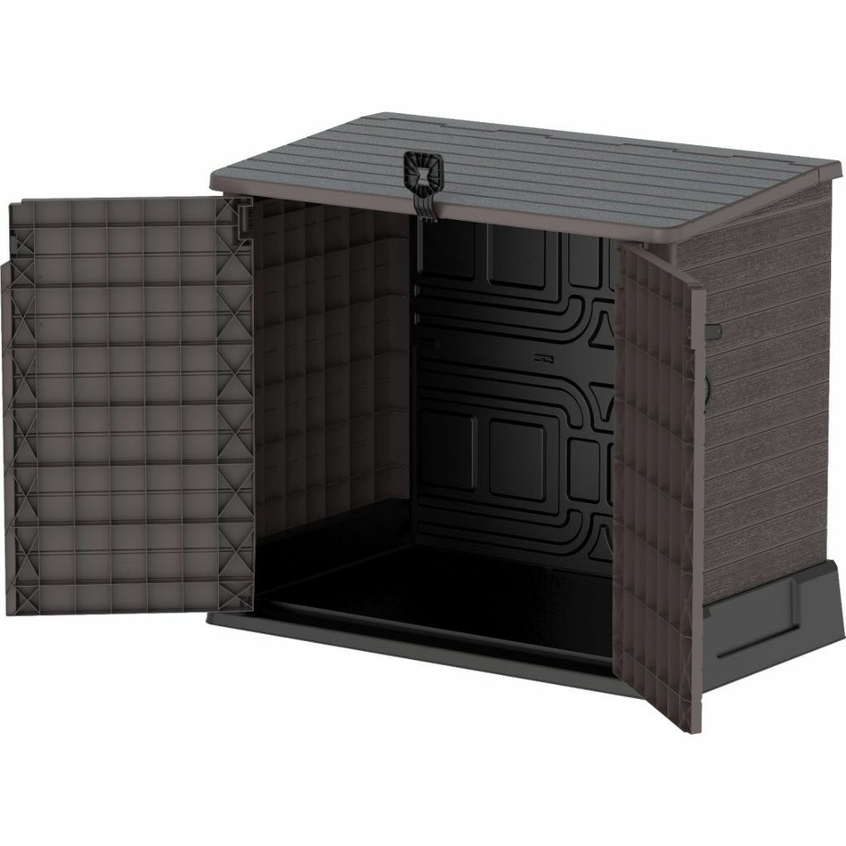 Duramax Zahradní úložný box StoreAway hnědá, 850 l - thumb (2)