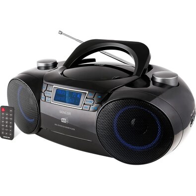 Sencor SPT 6500 rádio, čierna