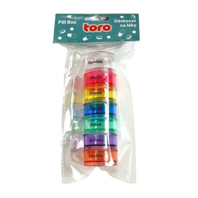 Toro Dozator pentru medicamente, 7 zile