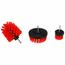 Sixtol Zestaw szczotek do czyszczenia samochodu CAR DETAILING DRILL BRUSH 3 MEDIUM, 3 szt.
