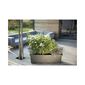 Jardinieră cu auto-irigare Plastia Berberis TRIO ,antracit