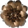 Decor de perete din metal Floare I, diametru 35 cm