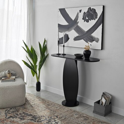Beistelltisch Ellittica Anthracite