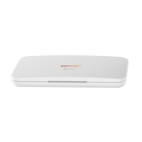 Concept KZ2010 kieszonkowe lusterko kosmetyczne zoświetleniem LED, białe