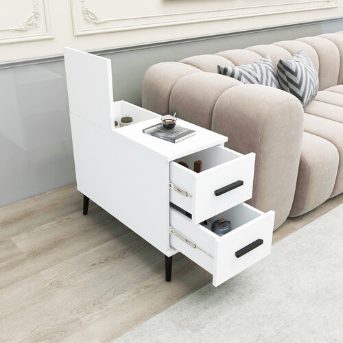 Stolik do odkładania Island White