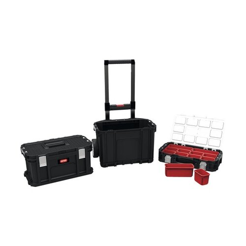 Keter Set mobil de cutii pentru scule Rolling WorkShop