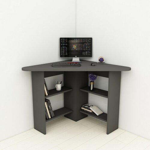 Birou Corner Anthracite