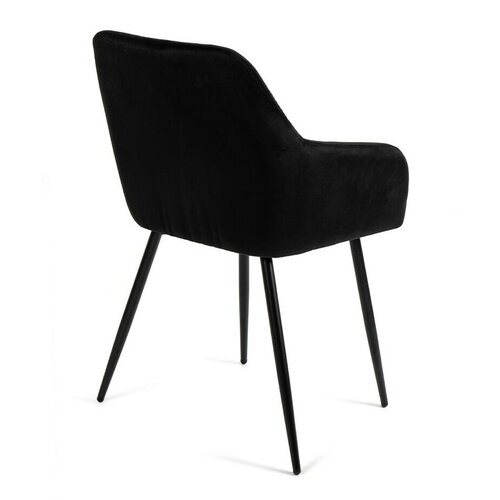 Jídelní židle BOUDOIR černá, 2 ks