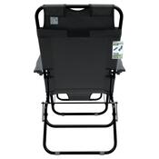 Cattara 13513 Zložljiva ležalka Comfort, antracit,155 x 61 cm