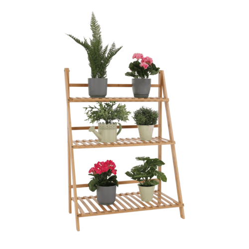 Bambus-Blumenständer Nepel Typ 1, 70 x 40 x 96 cm