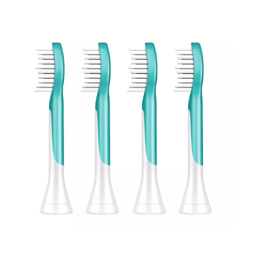 Philips Sonicare kompaktowe główki wymienne dladzieci od 7 lat HX6044/33, 4 szt.