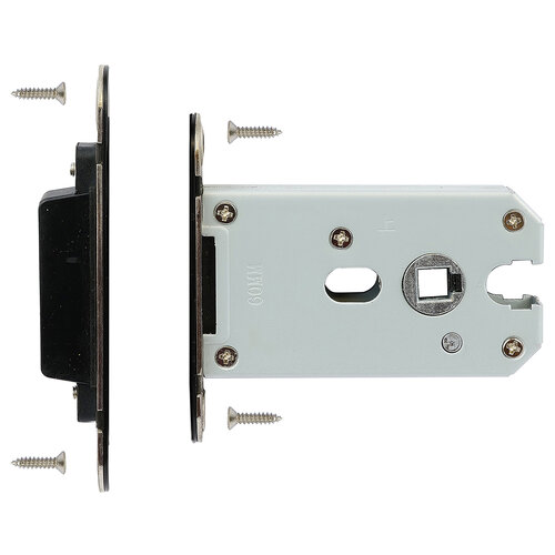 Încuietoare cu zăvor pentru feronerie fără rozete Richter EN.305.M.KL.60.22.CE