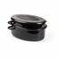 Banquet 2-delni ovalni emajlirani pekač CULINARIABlack, 38 cm