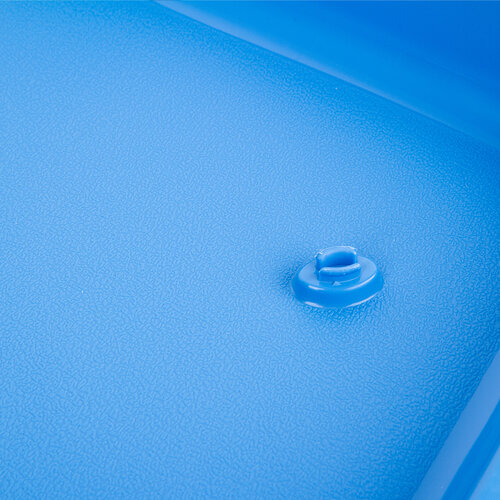 Tontarelli Odkapávač na nádobí Brio 39 x 39 x 11 cm, krémová/modrá