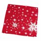 Vánoční ubrus Hvězdy červená, 85 x 85 cm