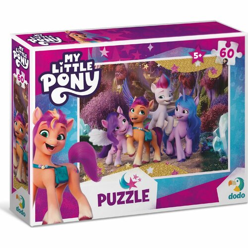 Dodo Puzzle My Little Pony: V kouzelném lese, 60 dílků