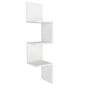 Wandregal Corner White