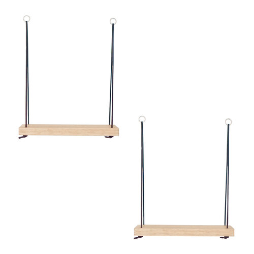 Wandregal Boho, 2 Stück