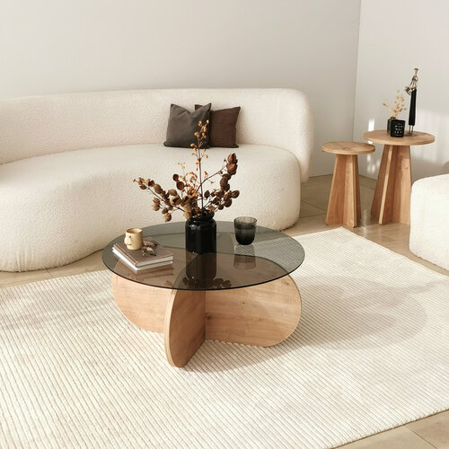 Couchtisch Bubble Sapphire Oak Fume