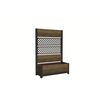 Ghiveci Keter Deco Tulip 110 l, 2 panouri, maro