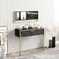 Dekorativer Tisch Polka Aynali Black