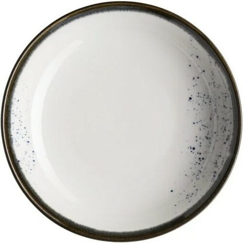 Mäser Farfurie adâncă Pintar White cu punctealbastre 21 cm
