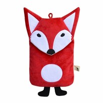 Hugo Frosch Detský termofor Eco Junior Comfort s motívom líšky, červená