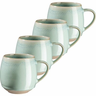 Mäser Set 4 skodelic AQUATA – 355 ml, zelene