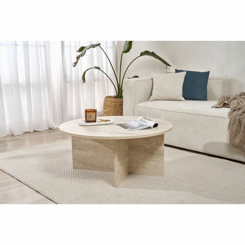 Konferenční stolek Soleil Travertine