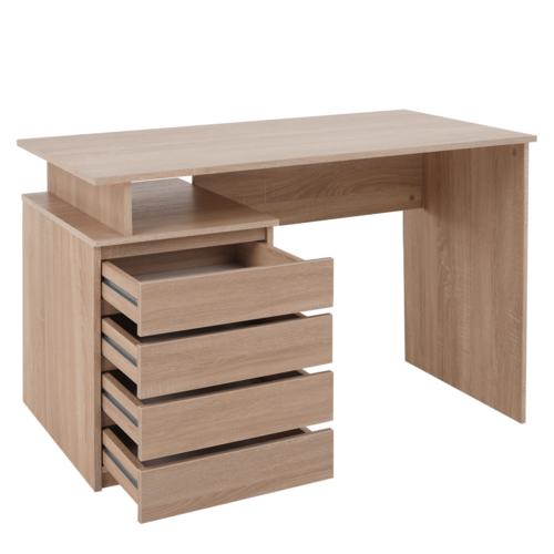 Pracovní stůl HANY NEW, dub sonoma